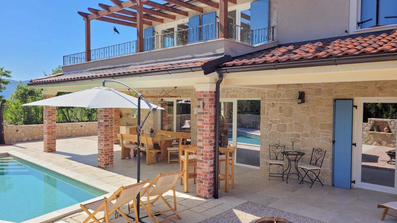 Villa Alara - Charming Villa With Heated Swimming Pool Milohnici Dış mekan fotoğraf